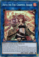 Hiita the Fire Charmer, Ablaze [RA04-EN074] Prismatic Collector's Rare