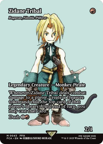 Zidane Tribal - Ragavan, Nimble Pilferer (Showcase) [FINAL FANTASY : Through the Ages]