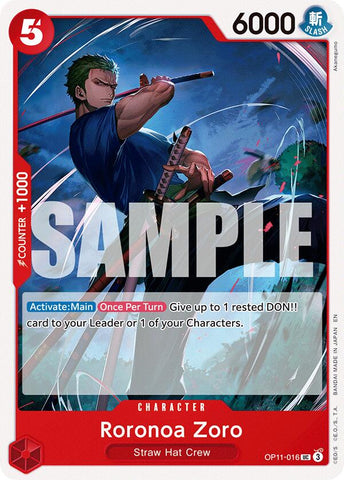 Roronoa Zoro [A Fist of Divine Speed]