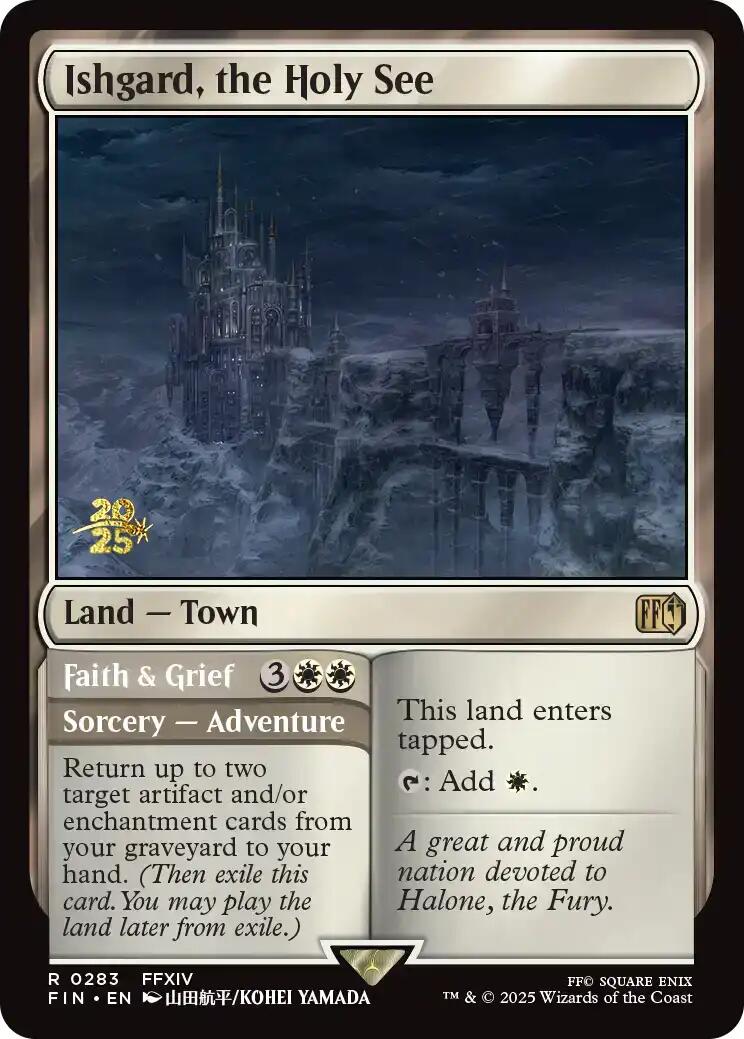 Ishgard, the Holy See [FINAL FANTASY Prerelease Promo]