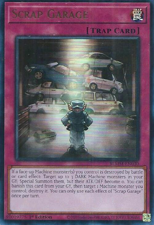 Scrap Garage [BLMM-EN030] Ultra Rare