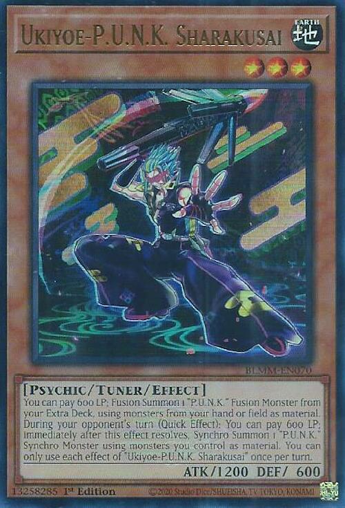 Ukiyoe-P.U.N.K. Sharakusai [BLMM-EN070] Ultra Rare