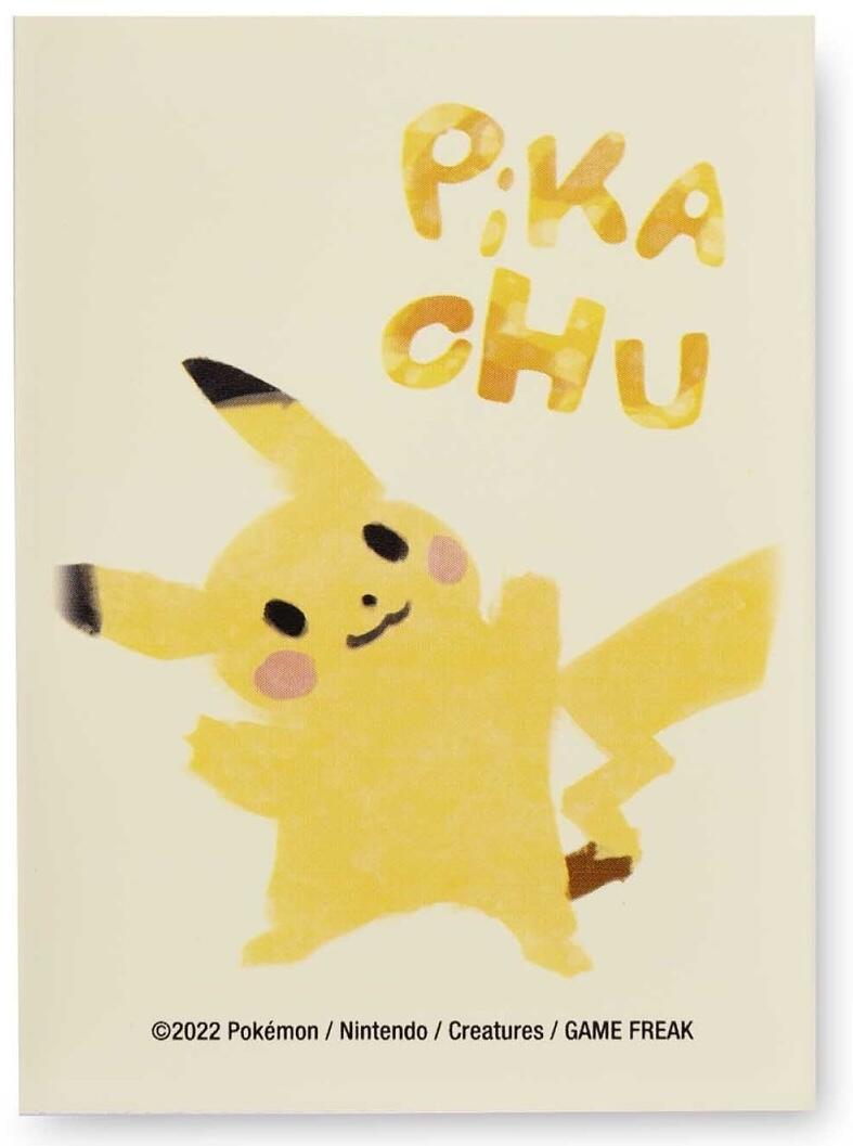 Card Sleeves - Pikachu Allover (65-Pack) (Pokemon Center Japan Exclusive)