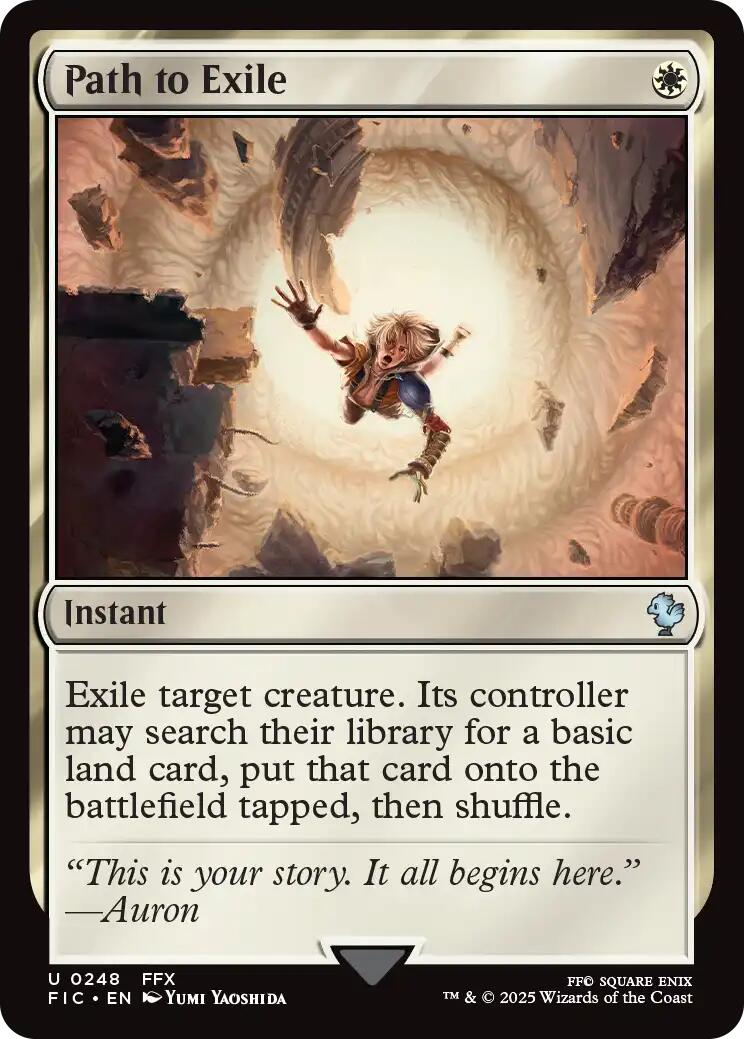 Path to Exile (Surge Foil) [FINAL FANTASY Commander]