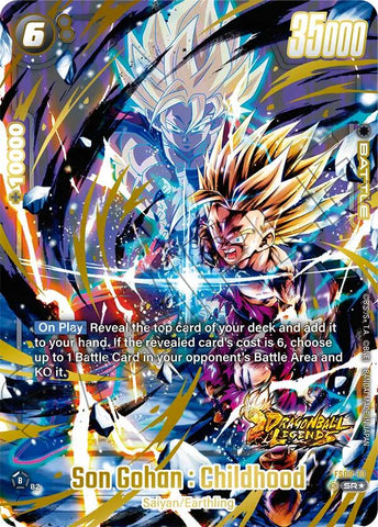 Son Gohan : Childhood (Bonus Pack Alternate Art) [Starter Deck: Shallot]