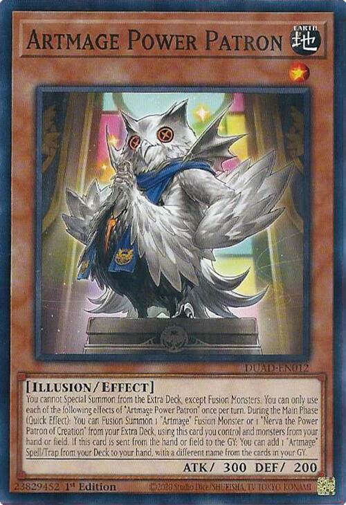 Artmage Power Patron [DUAD-EN012] Common