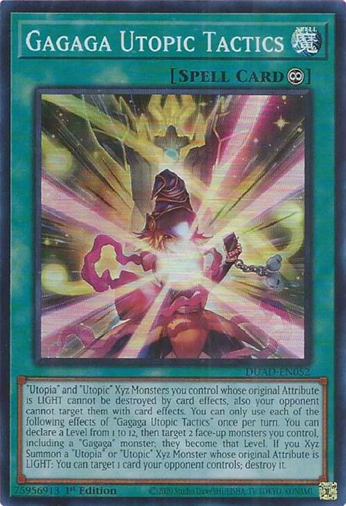 Gagaga Utopic Tactics [DUAD-EN052] Super Rare