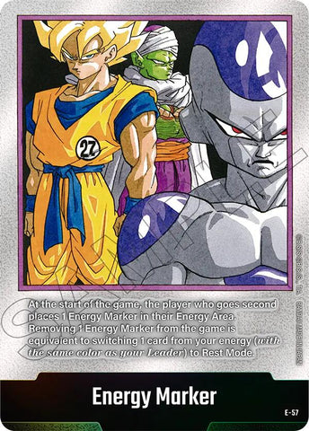 Energy Marker (E-57) [Fusion World Energy Markers]