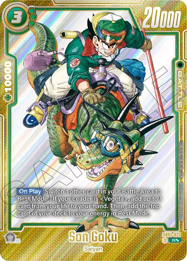 Son Goku (SB01-023) (Super Alternate Art) [Manga Booster 01]