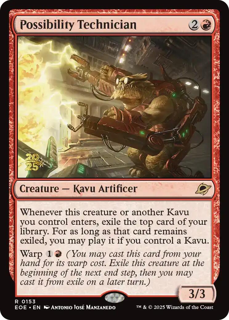 Possibility Technician [Edge of Eternities Prerelease Promos]