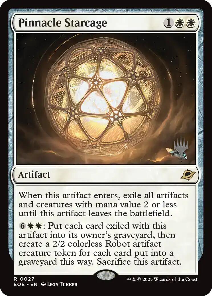 Pinnacle Starcage (Promo Pack) [Edge of Eternities Promo Pack]