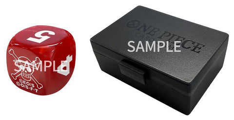 One Piece Card Game: Official Dice and Dice Case Set