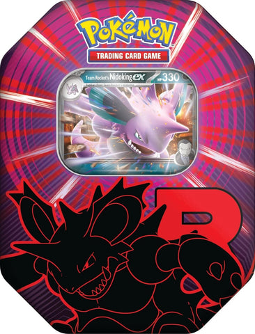 Team Rocket Tin (Team Rocket's Nidoking ex) (International Version)