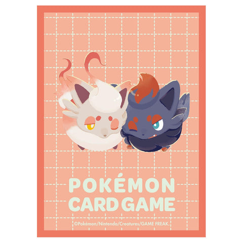 Card Sleeves - Zorua & Hisui Zorua (64-Pack) (Pokemon Center Exclusive)