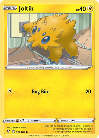 Joltik 055/185 (SWSH04: Vivid Voltage) 