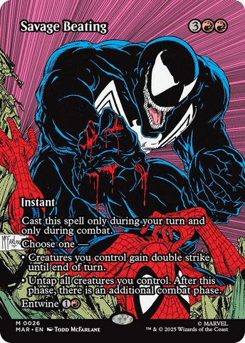 Savage Beating (Borderless) [Marvel Universe: Eternal-Legal]