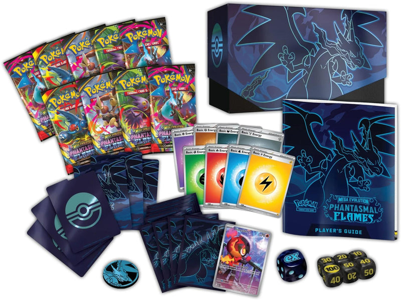 Pokémon TCG Phantasmal Flames Elite Trainer Box | Official Nov 2025 Set