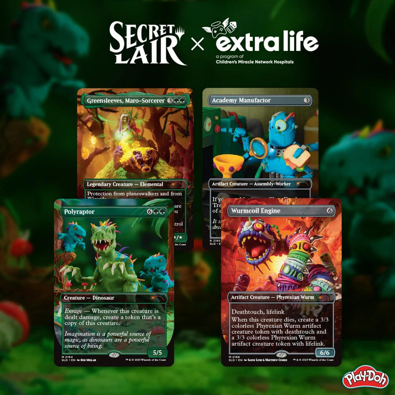 Secret Lair x Play-Doh: Squishful Thinking (Extra Life 2025 - Non-Foil Edition)