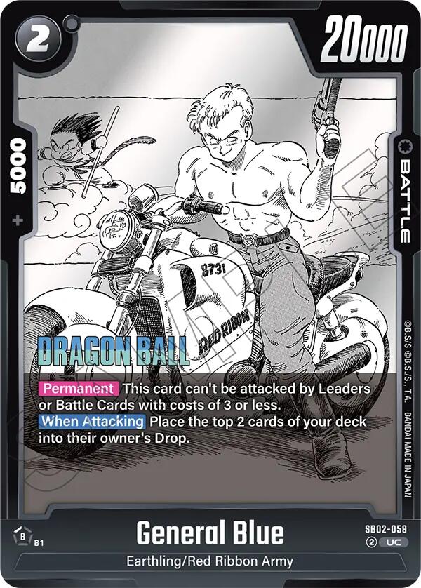 General Blue [Manga Booster 02]