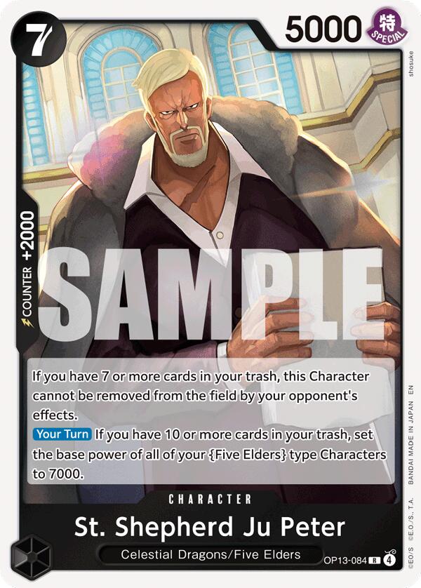 St. Shepherd Ju Peter [Carrying On His Will]