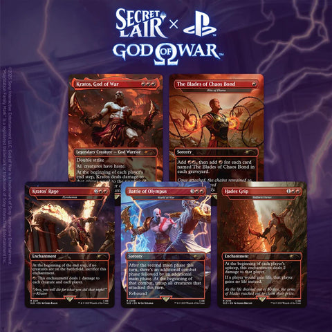 Secret Lair x God of War (Greek - Non-Foil Edition)