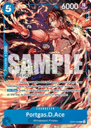 Portgas.D.Ace (OP07-053) (3rd Anniversary Tournament 3 Brothers Pack) [Carrying On His Will: 3rd Anniversary Tournament Cards]