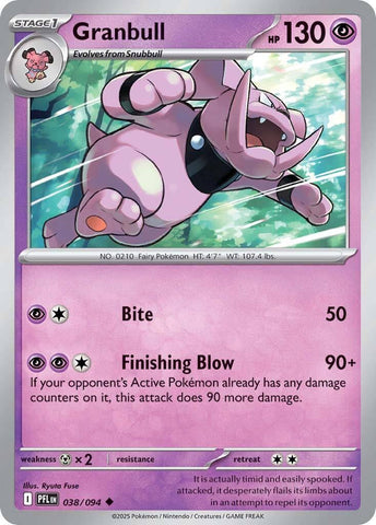 Granbull (038/094) [Mega Evolution: Phantasmal Flames]