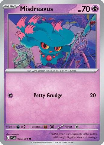 Misdreavus (035/094) [Mega Evolution: Phantasmal Flames]