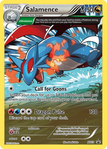 Salamence XY59 (XY Promos)  - Holofoil