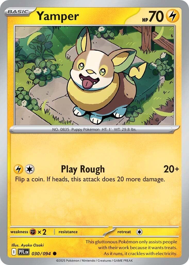Yamper (030/094) [Mega Evolution: Phantasmal Flames]