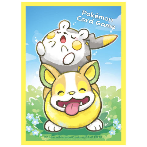 Card Sleeves - Togedemaru & Yamper (64-Pack) (Pokemon Center Japan Exclusive)