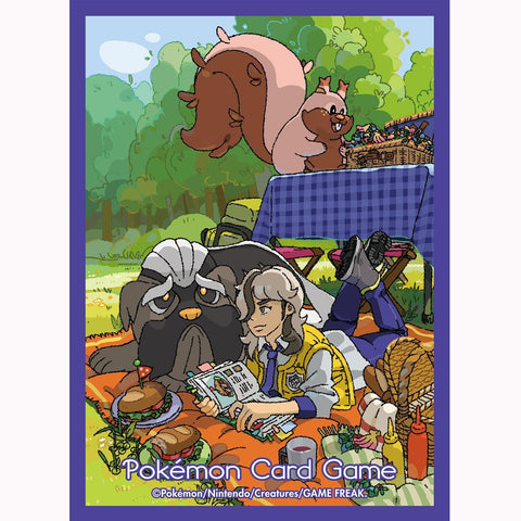 Card Sleeves - Arven & Mabosstiff (64-Pack) (Pokemon Center Japan Exclusive)