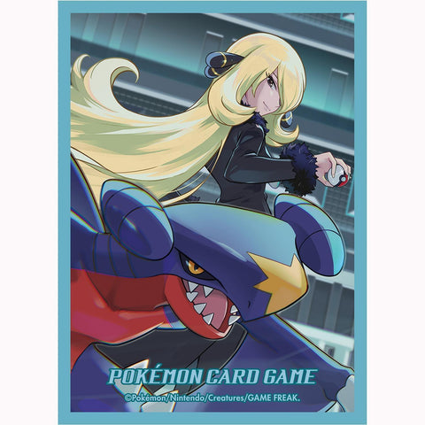 Card Sleeves - Cynthia & Garchomp Ver.2 (64-Pack) (Pokemon Center Japan Exclusive)