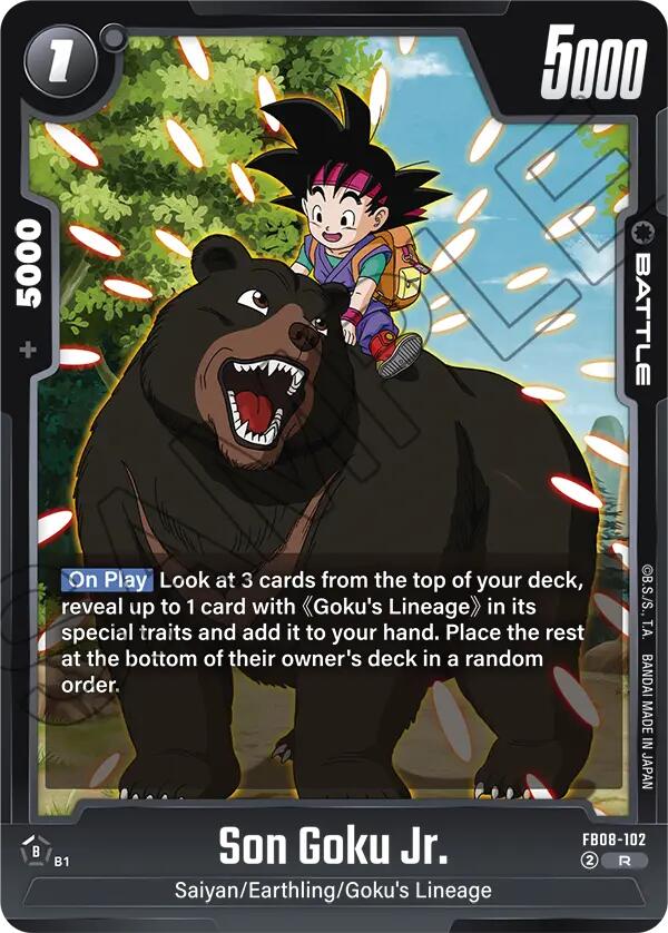 Son Goku Jr. (FB08-102) [Saiyan's Pride]