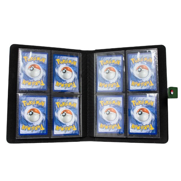 Pokemon - TCG - ULTRA PRO Premium Green Snap 4 Pocket Binder