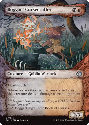 Boggart Cursecrafter (Showcase) [Lorwyn Eclipsed]