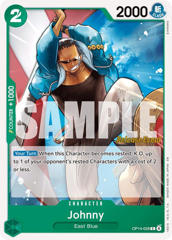 Johnny [The Azure Sea's Seven Release Event Cards]