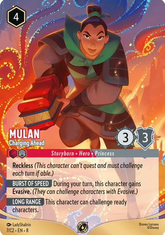 Mulan - Charging Ahead (7) [Promo Cards]