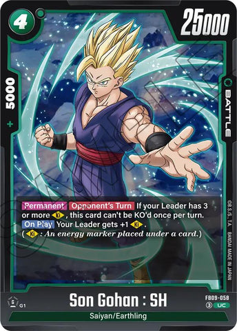 Son Gohan : SH (FB09-058) [Dual Evolution]