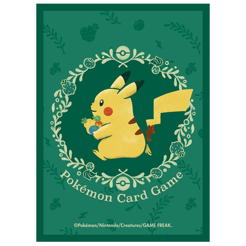 Card Sleeves - Pikachu Tokinomi (64-Pack) (Pokemon Center Japan Exclusive)