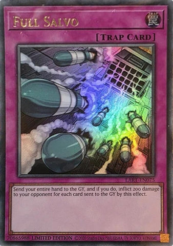 Full Salvo [LART-EN075] Ultra Rare