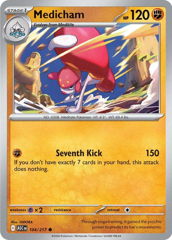 Medicham (104/217) [Mega Evolution: Ascended Heroes]