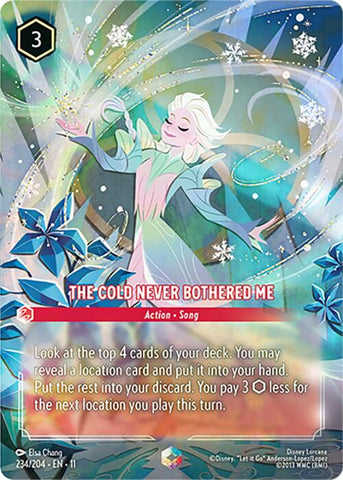 The Cold Never Bothered Me (Enchanted) (234/204) [Winterspell]