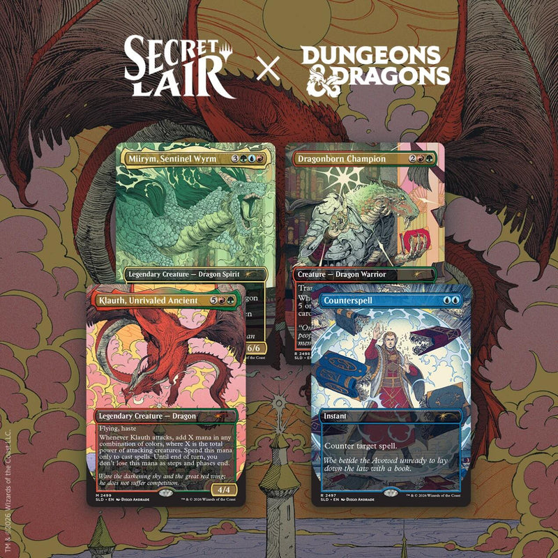 Secret Lair x Dungeons & Dragons: Whispers in Candlekeep (Non-Foil Edition)