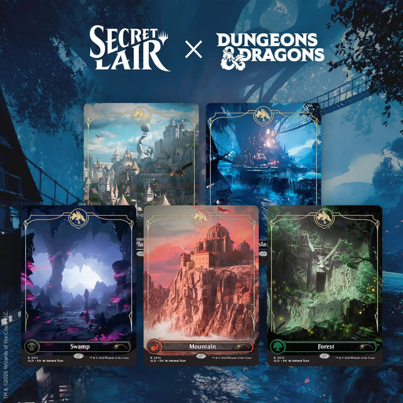 Secret Lair x Dungeons & Dragons: Lands of the Forgotten Realms (Non-Foil Edition)