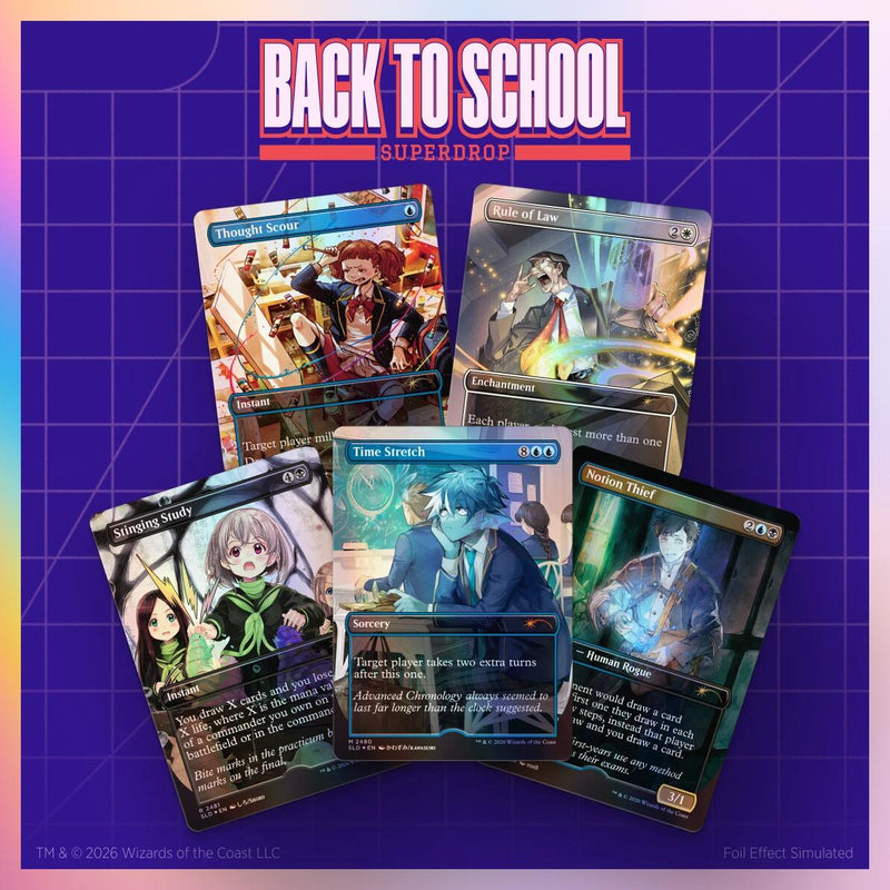 Secret Lair Drop: Maho Gakuin Seishun Hakusho (Traditional Foil Edition)