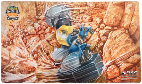 Pokemon TCG: 2019 Lucario & Melmetal Playmat (Regional Championship)
