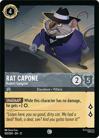 Rat Capone - Rodent Gangster (183/204) [Wilds Unknown]