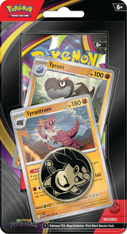 Mega Evolution: Pitch Black - Premium Checklane Blister [Tyrunt, Tyrantrum] (Target Exclusive)