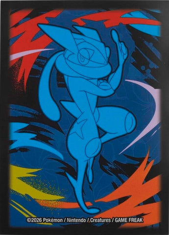 Card Sleeves - Greninja Slashing Waves (65-Pack)